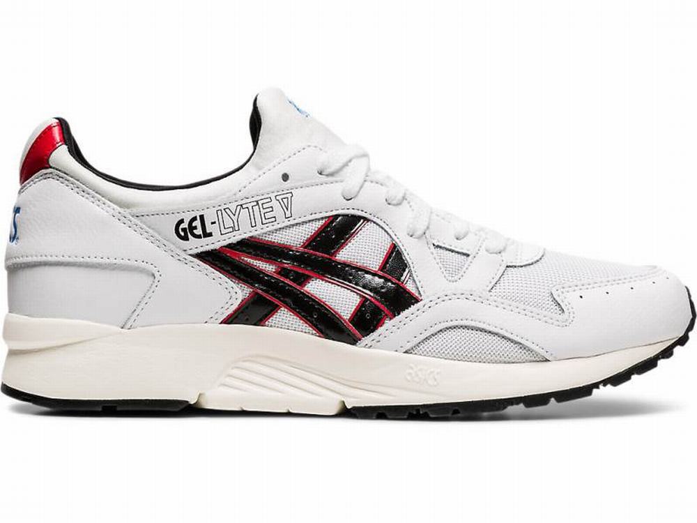 Baskets Asics GEL-LYTE V Homme Noir Blanche | PHT-521980