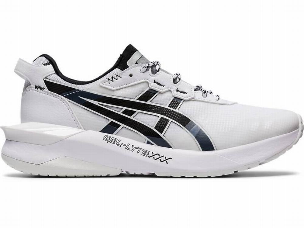 Baskets Asics GEL-LYTE XXX Femme Noir Blanche | YUE-253469