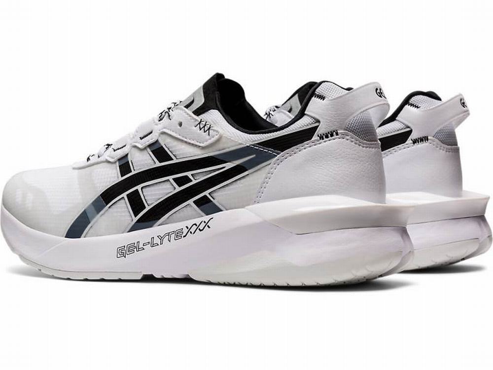 Baskets Asics GEL-LYTE XXX Femme Noir Blanche | YUE-253469