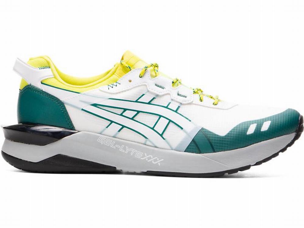 Baskets Asics GEL-LYTE XXX Homme Blanche Jaune | VWA-708194