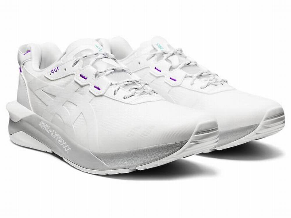 Baskets Asics GEL-LYTE XXX Homme Blanche Grise | XOS-823157