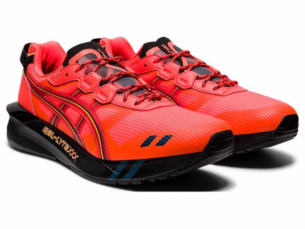 Baskets Asics GEL-LYTE XXX Homme Orange Noir Rouge | FAG-547901