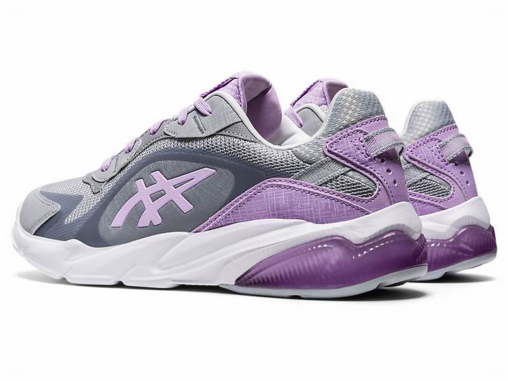 Baskets Asics GEL-MIQRUM Femme Grise | LAO-316452