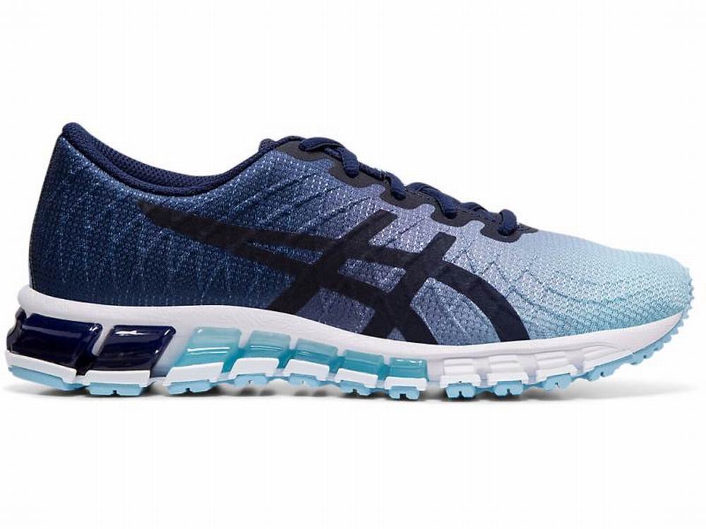 Baskets Asics GEL-QUANTUM 180 4 Femme Bleu Bleu Marine | XDR-589013