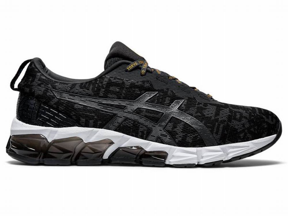 Baskets Asics GEL-QUANTUM 180 5 Homme Grise Foncé Noir | GKP-912605