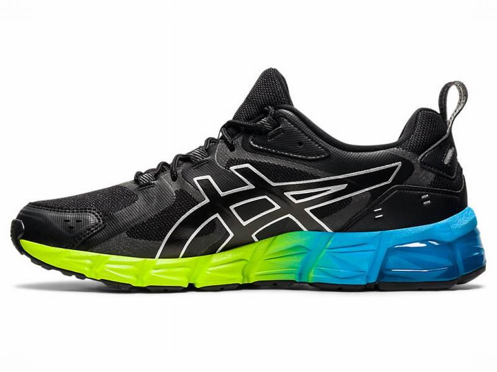 Baskets Asics GEL-QUANTUM 180 Homme Noir Bleu | FTJ-183497