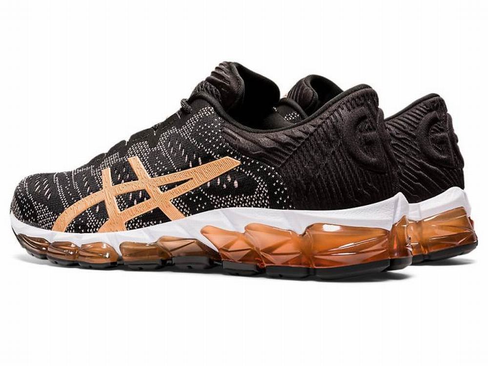 Baskets Asics GEL-QUANTUM 360 5 JCQ Femme Noir Rose Doré | YWQ-694537