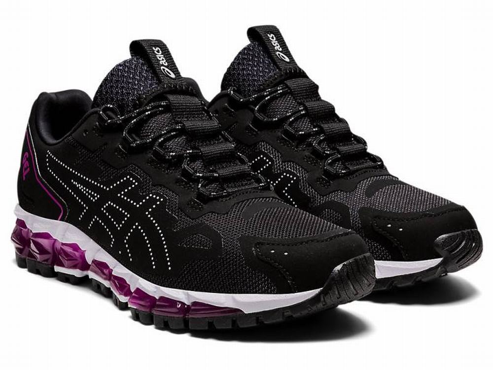 Baskets Asics GEL-QUANTUM 360 6 Femme Noir Violette | RGX-036592