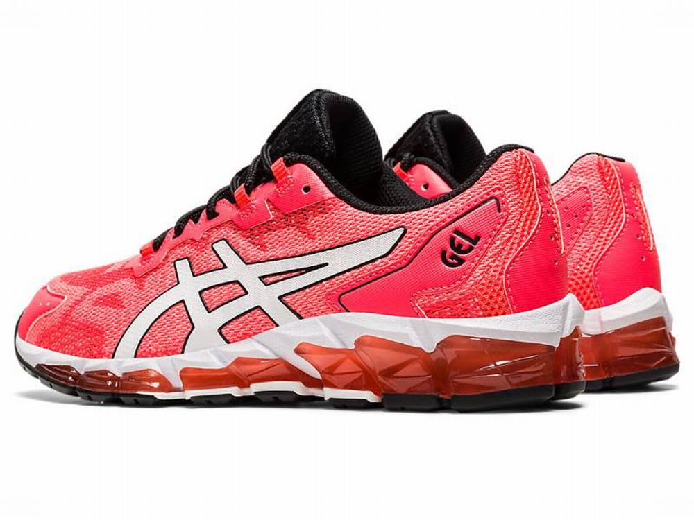 Baskets Asics GEL-QUANTUM 360 6 Femme Orange Rouge Blanche | KFR-137684