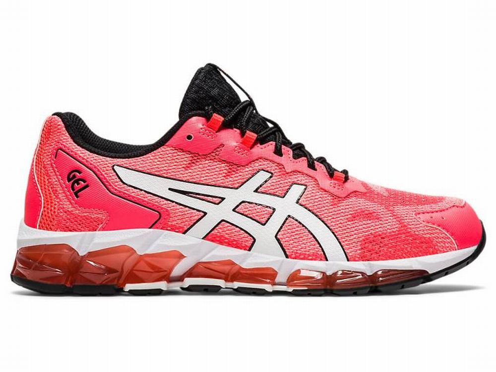 Baskets Asics GEL-QUANTUM 360 6 Femme Orange Rouge Blanche | KFR-137684