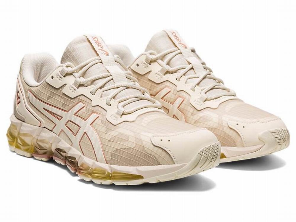 Baskets Asics GEL-QUANTUM 360 6 Femme Rose Doré | ZKJ-843510