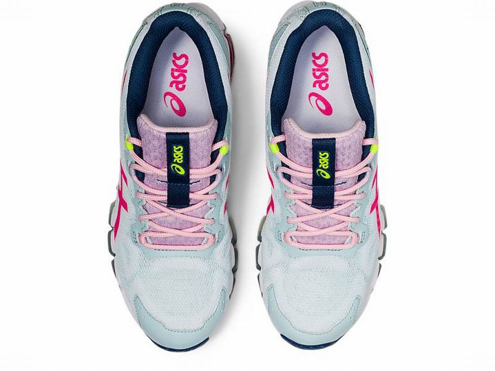 Baskets Asics GEL-QUANTUM 360 6 Femme Turquoise Clair Rose | PBU-450213