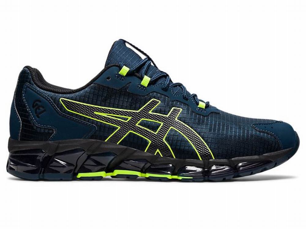 Baskets Asics GEL-QUANTUM 360 6 Homme Noir Bleu | FBJ-067852