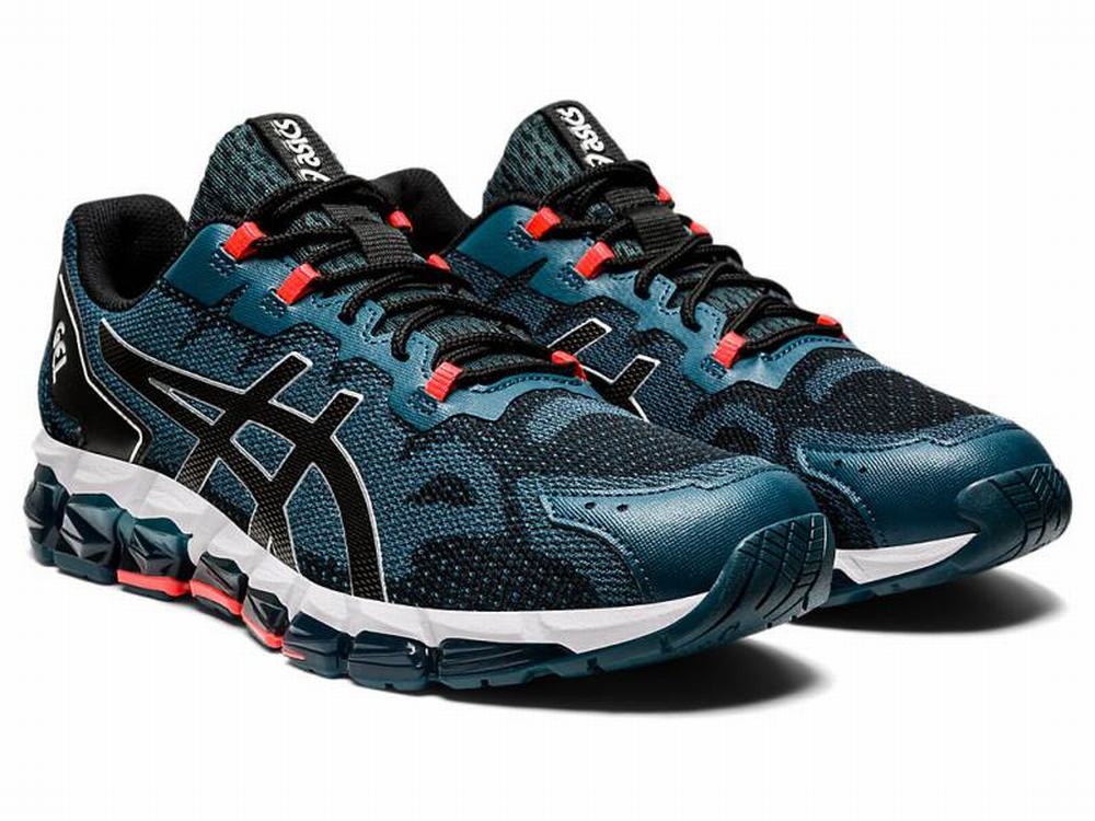 Baskets Asics GEL-QUANTUM 360 6 Homme Noir Bleu | NSH-850964