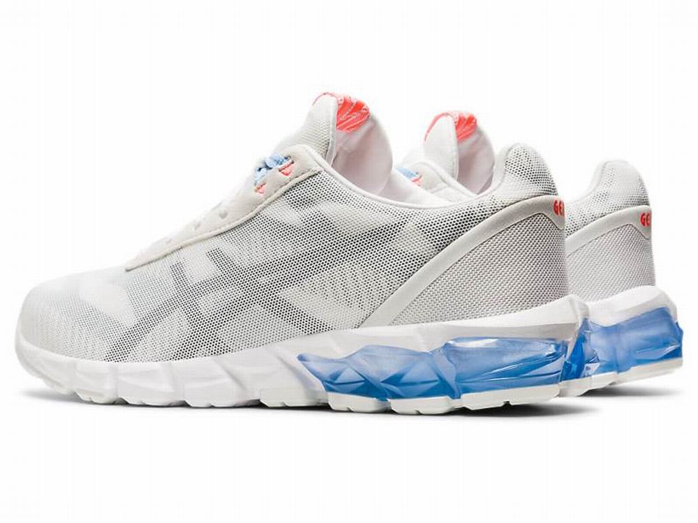 Baskets Asics GEL-QUANTUM 90 2 F Femme Blanche Bleu | DBP-576391