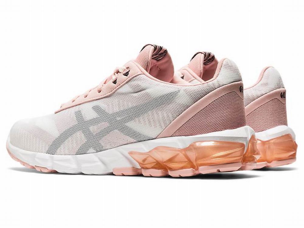 Baskets Asics GEL-QUANTUM 90 2 F Femme Blanche Rose Doré | MKP-156924