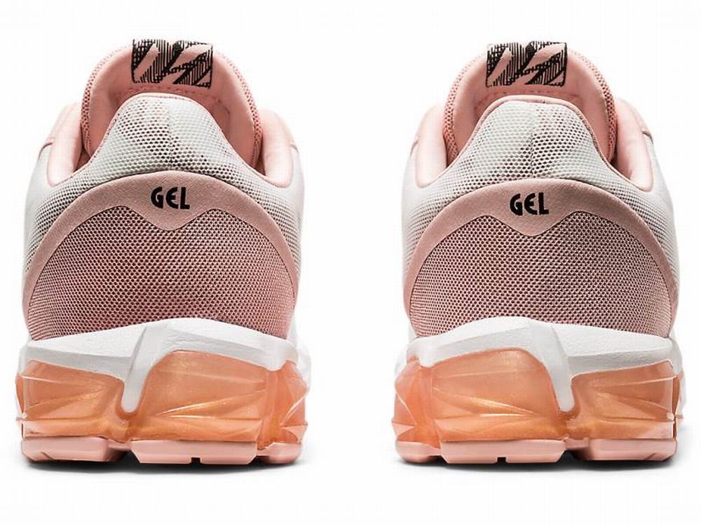 Baskets Asics GEL-QUANTUM 90 2 F Femme Blanche Rose Doré | MKP-156924