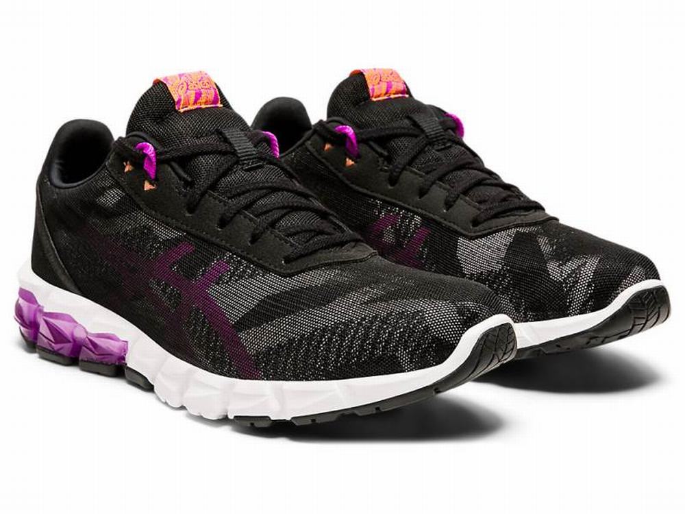 Baskets Asics GEL-QUANTUM 90 2 F Femme Noir Violette | RUY-158724