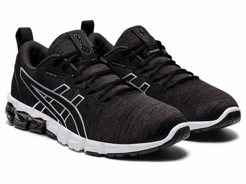 Baskets Asics GEL-QUANTUM 90 2 STREET Femme Grise Foncé Noir | BJQ-267539