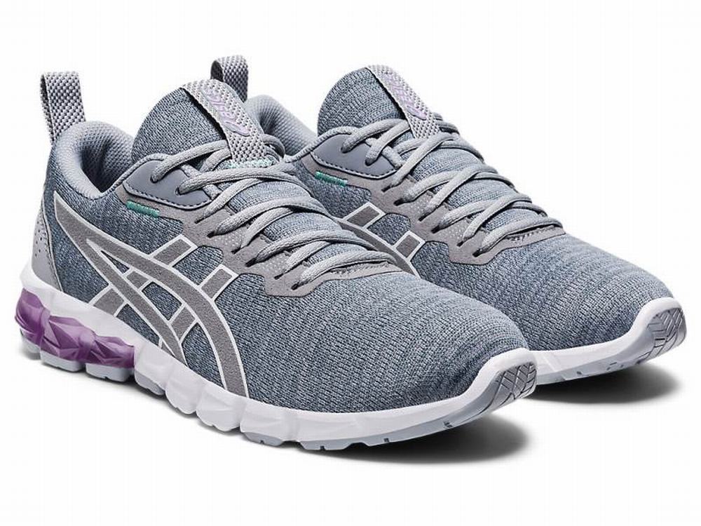 Baskets Asics GEL-QUANTUM 90 2 STREET Femme Grise | QLE-923051