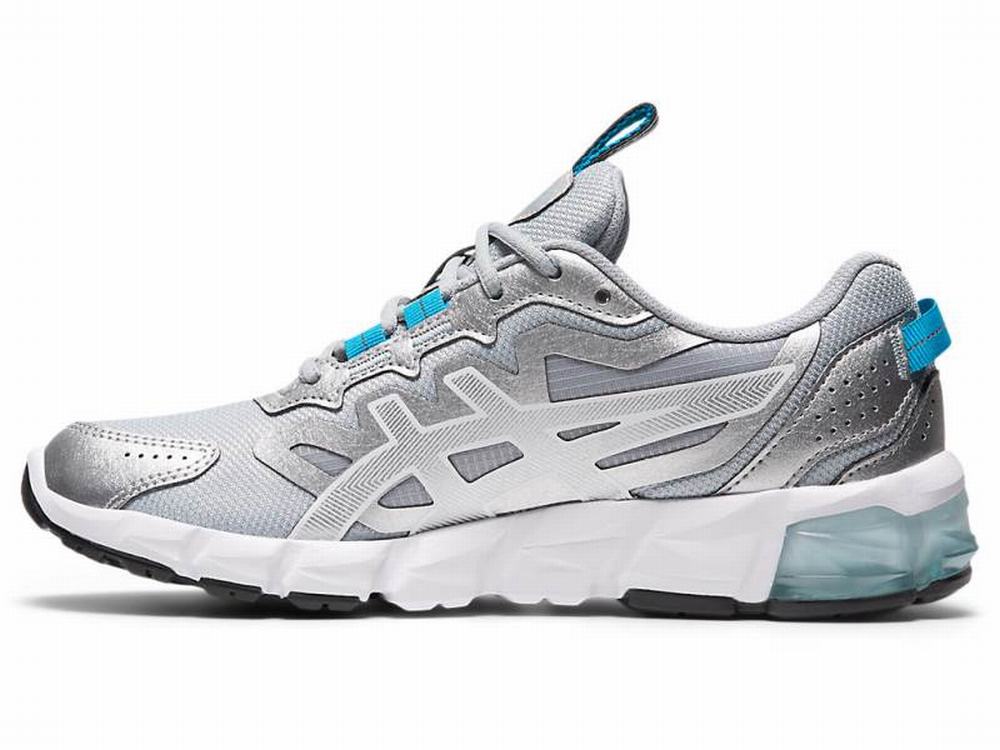 Baskets Asics GEL-QUANTUM 90 3 Femme Argent Bleu | AXV-693741