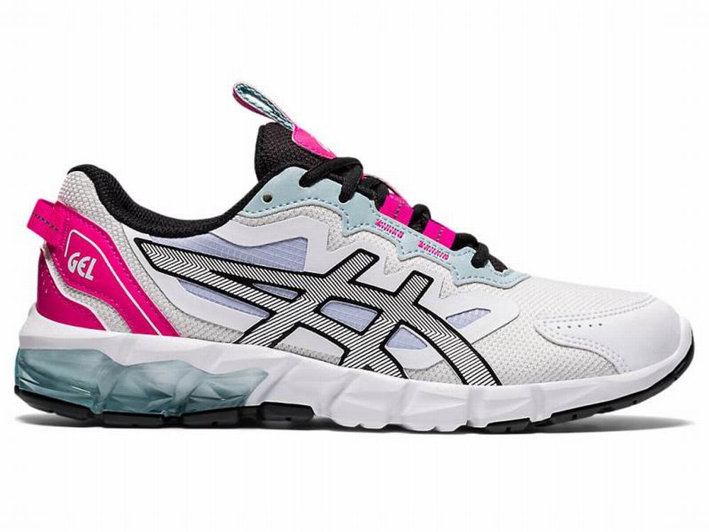 Baskets Asics GEL-QUANTUM 90 3 Femme Blanche Rose | EYR-072513