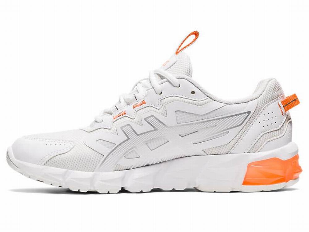 Baskets Asics GEL-QUANTUM 90 3 Femme Blanche Orange | TYI-739425