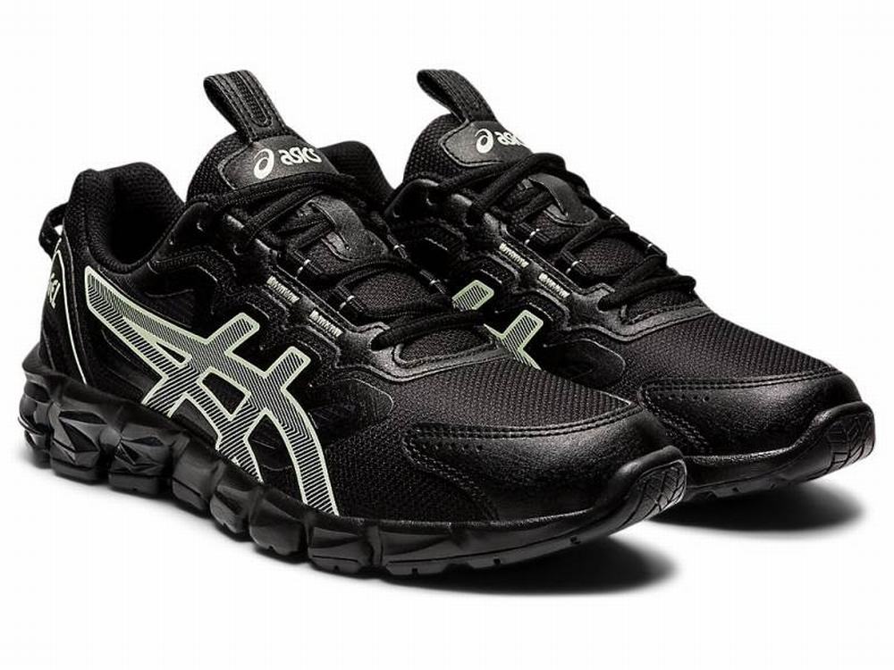 Baskets Asics GEL-QUANTUM 90 3 Femme Noir Vert | AVN-796438