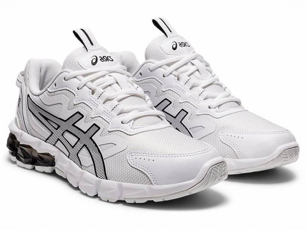 Baskets Asics GEL-QUANTUM 90 3 Femme Noir Blanche | FZL-296475