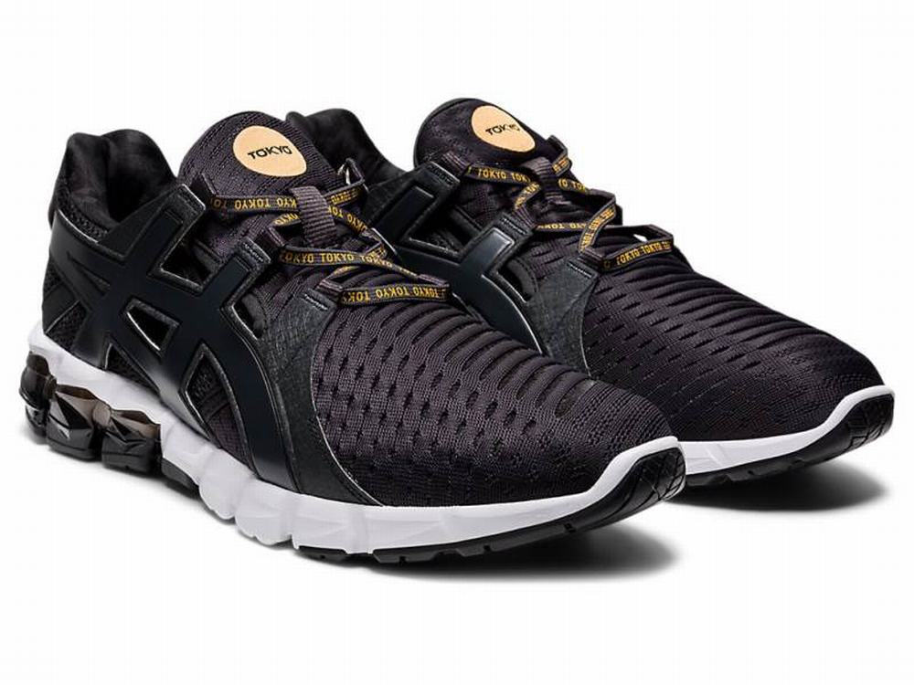 Baskets Asics GEL-QUANTUM 90 TYO Homme Grise Foncé Noir | YGN-720956