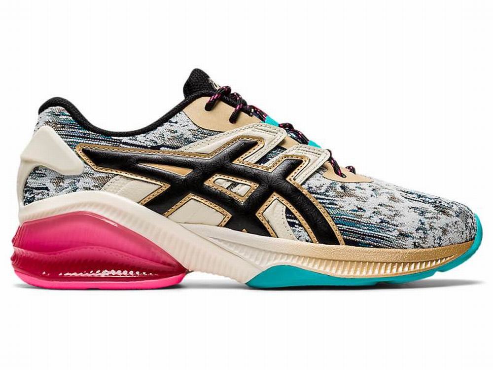 Baskets Asics GEL-QUANTUM INFINITY JIN Femme Noir Blanche | GPX-087435