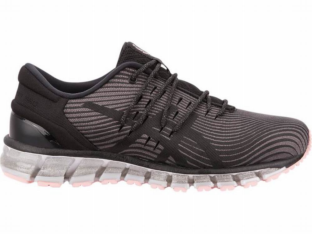 Baskets Asics GEL-Quantum 360 4 Femme Grise Foncé Noir | KBT-238016