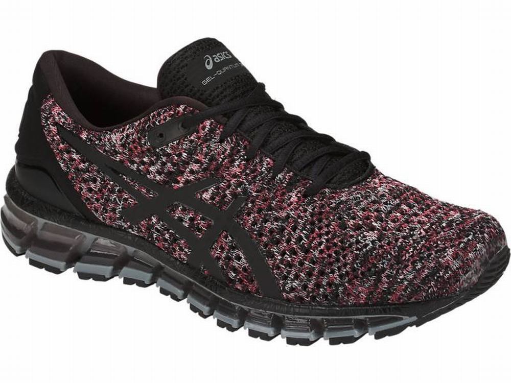 Baskets Asics GEL-Quantum 360 Knit 2 Homme Noir Rouge | IEM-210537