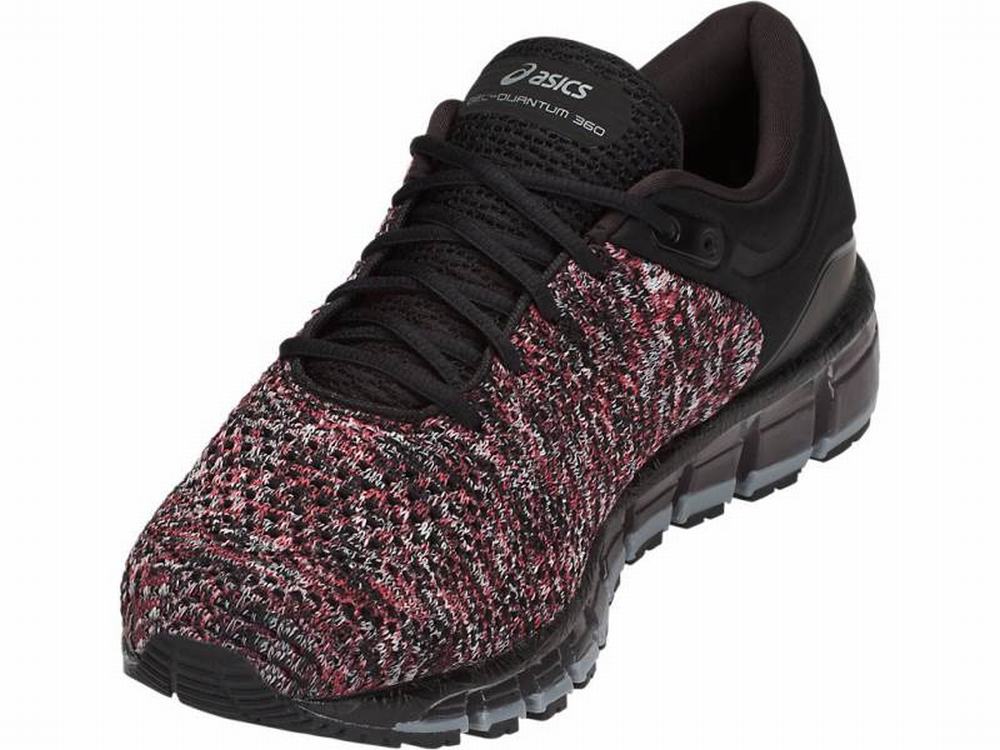 Baskets Asics GEL-Quantum 360 Knit 2 Homme Noir Rouge | IEM-210537