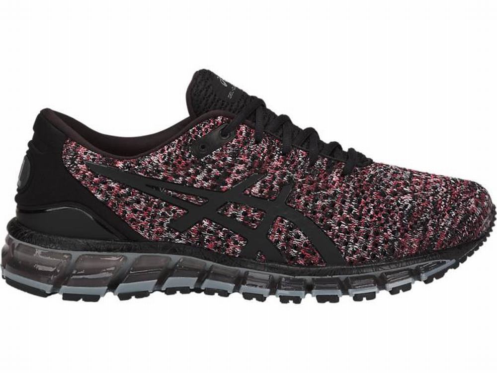 Baskets Asics GEL-Quantum 360 Knit 2 Homme Noir Rouge | IEM-210537