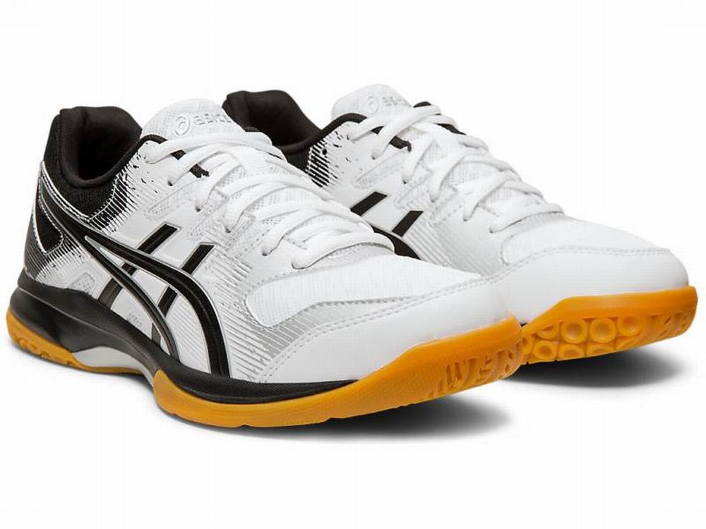 Baskets Asics GEL-ROCKET 9 Femme Noir Blanche | SCB-570426