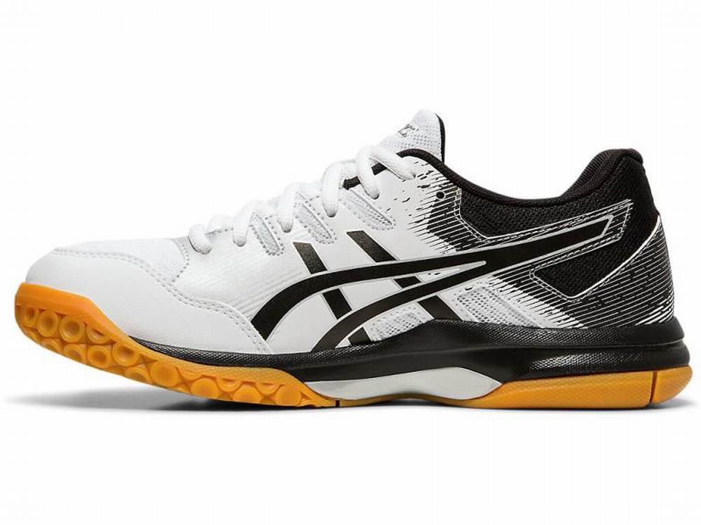 Baskets Asics GEL-ROCKET 9 Femme Noir Blanche | SCB-570426