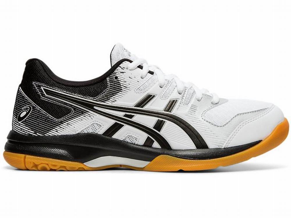 Baskets Asics GEL-ROCKET 9 Femme Noir Blanche | SCB-570426