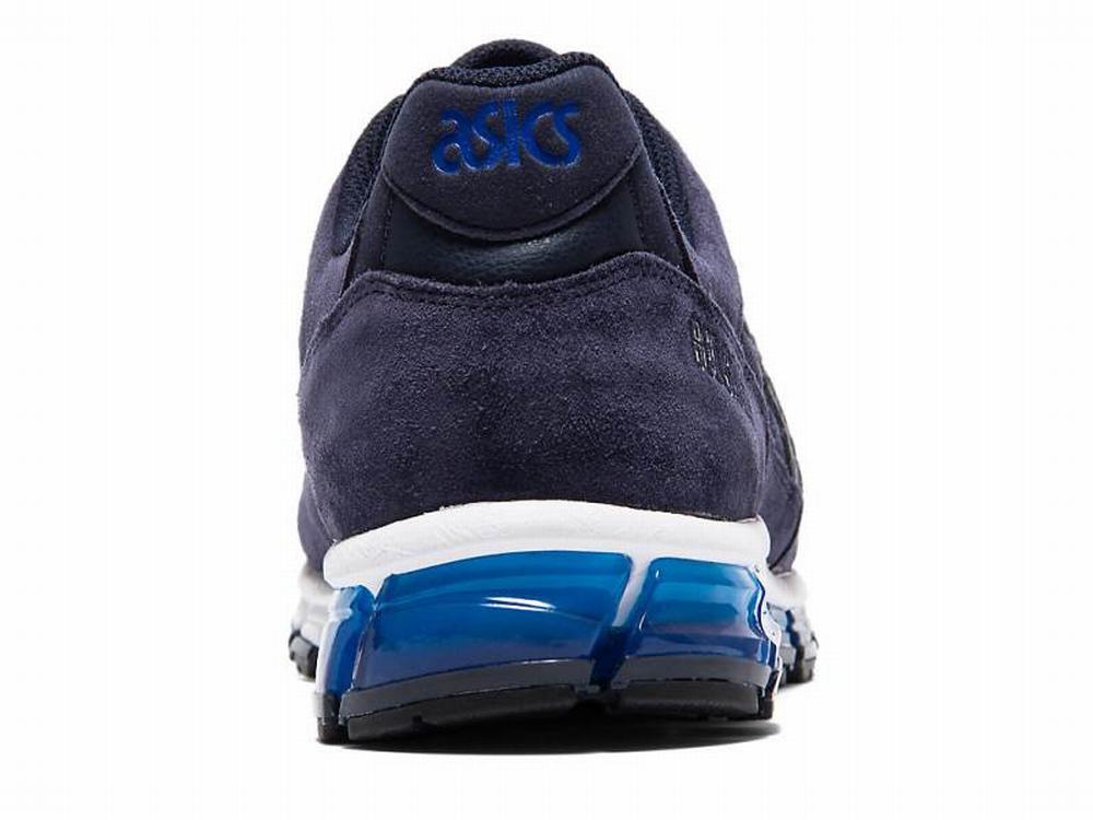 Baskets Asics GEL-SAGA 180 Homme Noir Bleu Foncé | XDT-593172