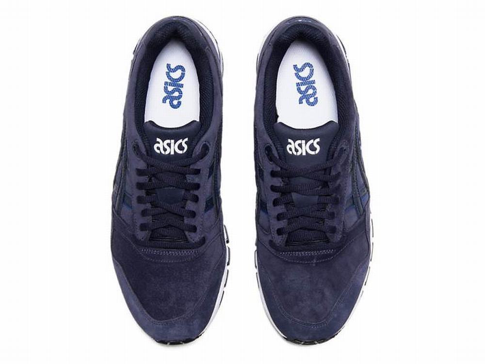 Baskets Asics GEL-SAGA 180 Homme Noir Bleu Foncé | XDT-593172