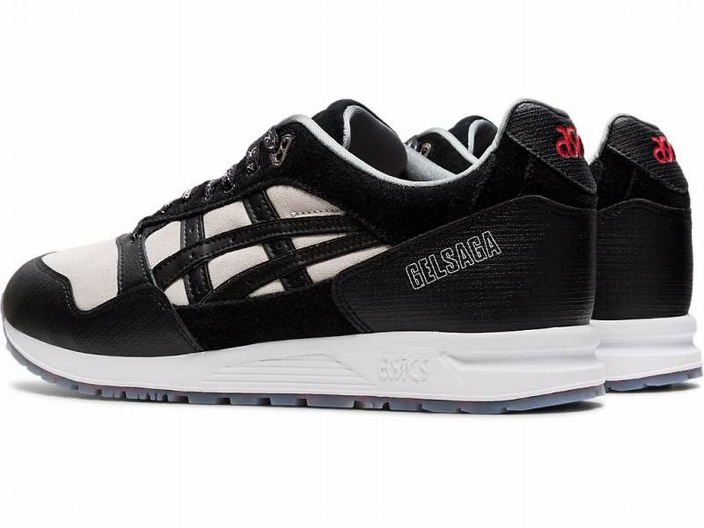 Baskets Asics GEL-SAGA Homme Noir | KXG-460298