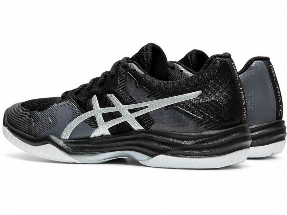 Baskets Asics GEL-TACTIC 2 Femme Noir Argent | VFJ-895643