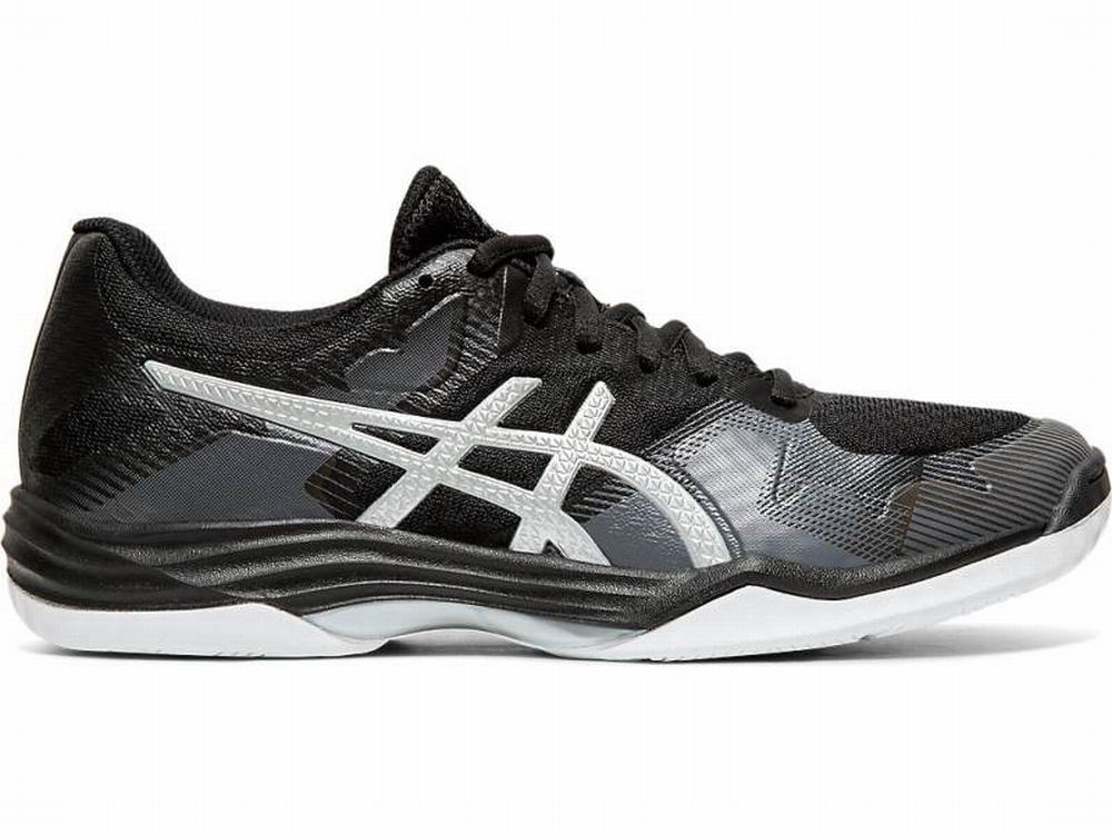 Baskets Asics GEL-TACTIC 2 Femme Noir Argent | VFJ-895643