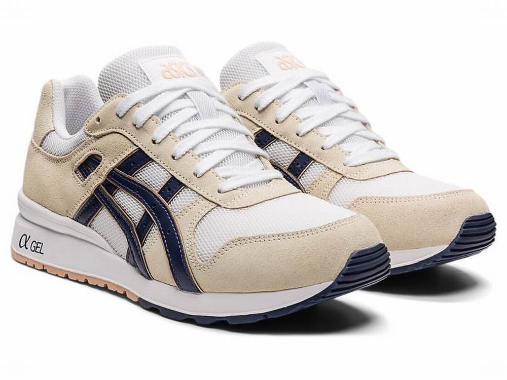 Baskets Asics GT-II Femme Blanche Bleu | ITA-569780