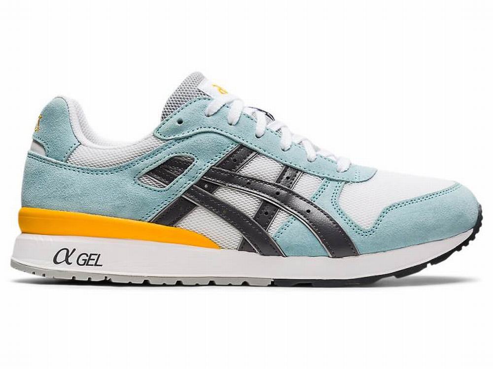 Baskets Asics GT-II Homme Blanche Bleu | RYO-569241