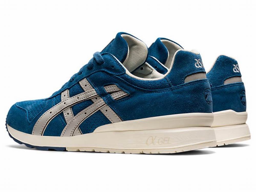 Baskets Asics GT-II Homme Bleu Grise | UZL-049681