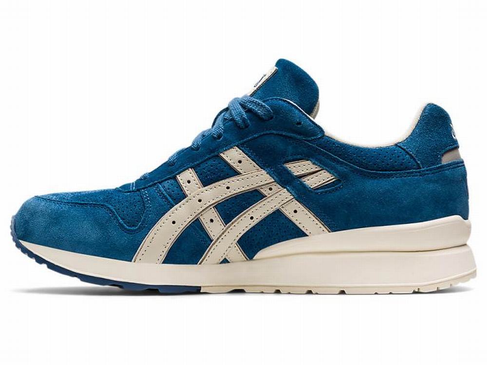 Baskets Asics GT-II Homme Bleu Grise | UZL-049681