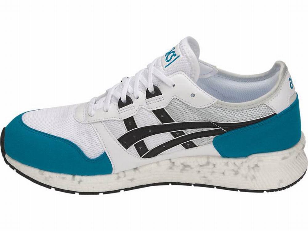 Baskets Asics HYPER GEL-LYTE Homme Blanche Noir Bleu | HCV-695018