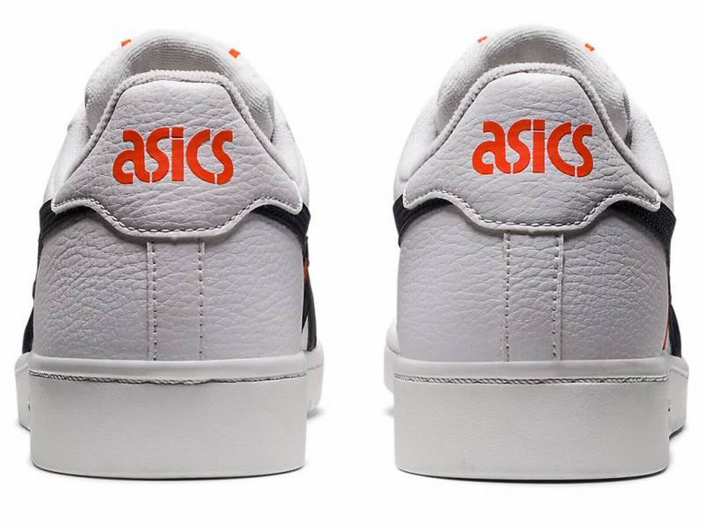 Baskets Asics JAPAN S Homme Blanche Doré Orange | LID-059243