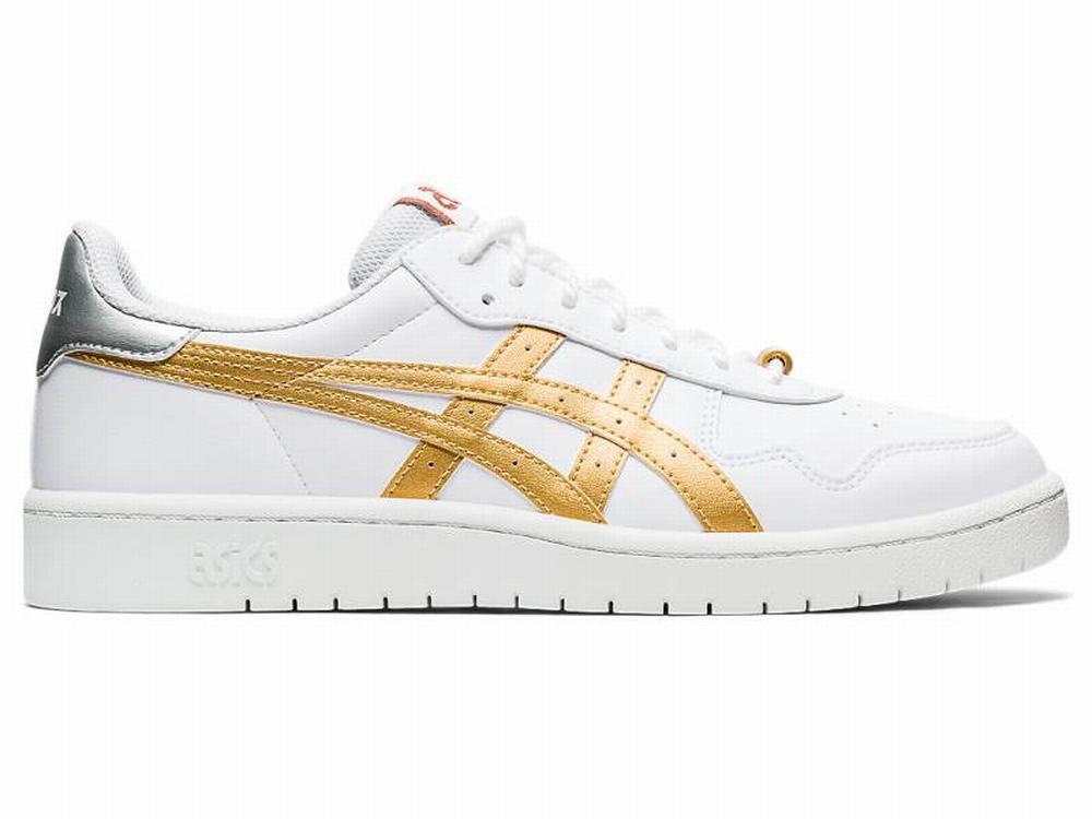 Baskets Asics JAPAN S Homme Blanche Doré | SQX-978621